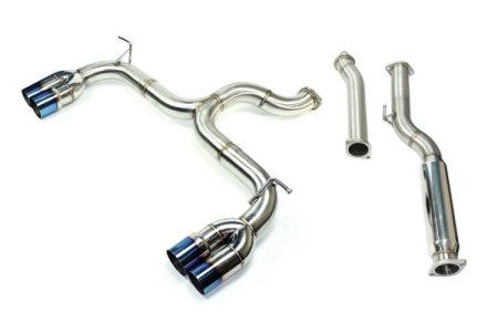 (image for) ISR PERFORMANCE Genesis Coupe 2.0T Race Cat Back Exhaust System 2010 - 2014