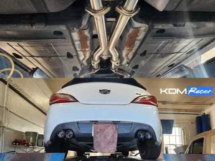 (image for) Maintec Genesis Coupe 3.8 Catback Exhaust System 2010 – 2016