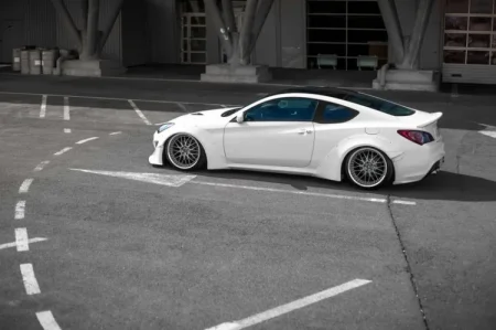 (image for) Monster Service Genesis Coupe V2 Wide Body Rear Flares 2010 - 2016