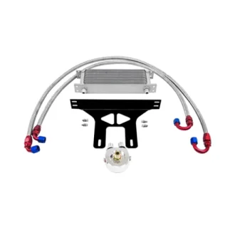 (image for) CX Racing Genesis Coupe 2.0T External Oil Cooler Kit 2010 – 2014