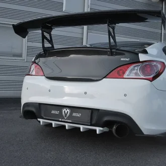 (image for) M&S Genesis Coupe ABS Plastic Rear Diffuser 2010 - 2016