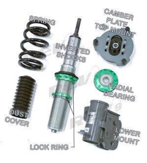 (image for) Rev9 Genesis Coupe Hyper Street 3 Inverted Coilovers 2010 – 2016