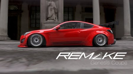 (image for) Remake Genesis Coupe BK1 Wide Body KIT 2010 - 2012