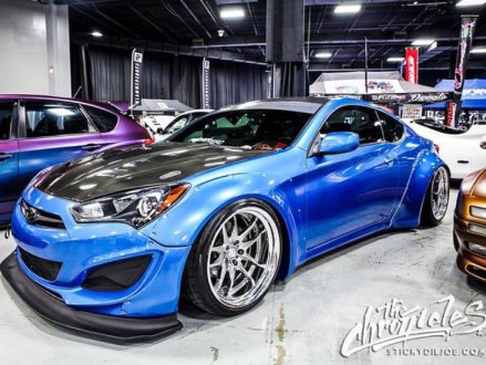 (image for) Remake Genesis Coupe BK2 Wide Body Front Flares 2013 - 2016