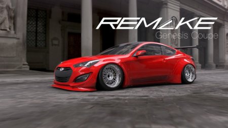 (image for) Remake Genesis Coupe BK2 Wide Body KIT 2013 - 2016