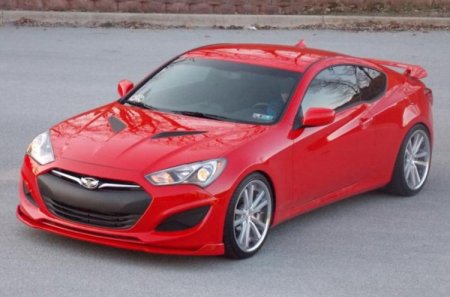 (image for) Sarona Genesis Coupe Front Lip 2013 - 2016