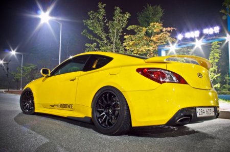 (image for) Sequence Genesis Coupe Fiberglass Side Skirts Pair 2010 - 2016