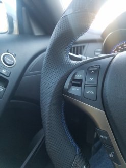 (image for) SGW D-Cut Custom Steering Wheel Genesis Coupe 2010 - 2016