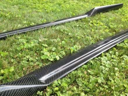 (image for) Sequence Genesis Coupe Carbon Fiber RS Side Skirts Pair 2010 - 2016