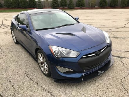 (image for) Aerotekk Genesis Coupe Track Front Splitter 2010 - 2016