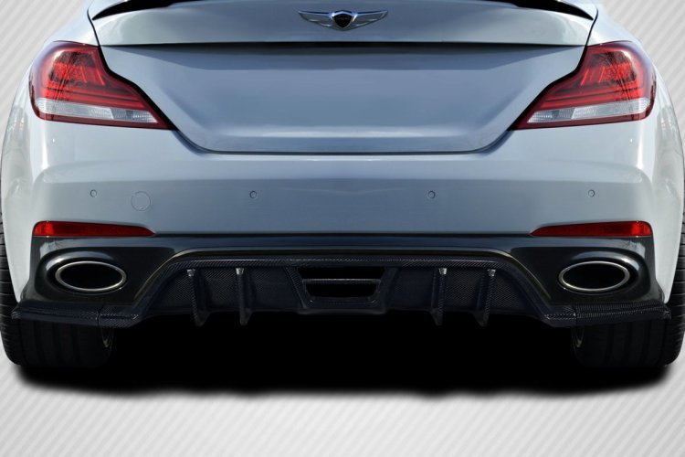 (image for) Carbon Creations Genesis G70 Meller Carbon Fiber Rear Diffuser 2019 – 2023