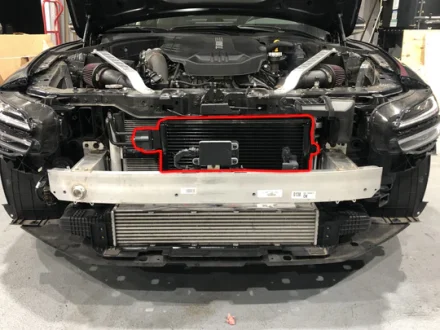 (image for) BMS Kia Stinger & Genesis G70 3.3T V2 Transmission Oil Cooler 2018+