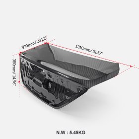 Gemini Genesis G70 Carbon Fiber Trunk 2022 – 2025