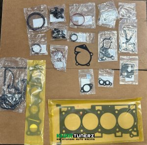 HYUNDAI GENESIS COUPE 2.0T OEM OVERHAUL GASKET SET 2010 – 2014