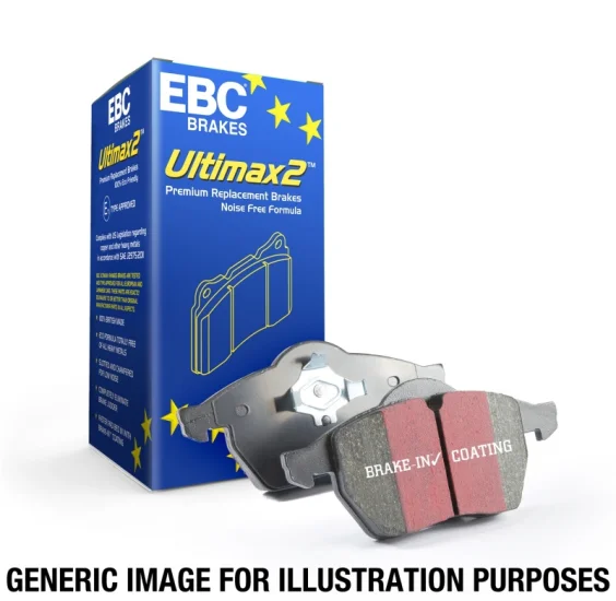 (image for) EBC Genesis G70 Ultimax2 Non-Brembo Rear Pads 2019 – 2025