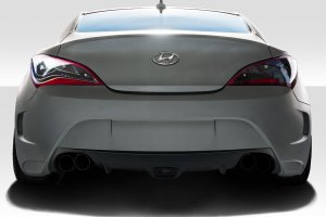 Extreme Dimensions Genesis Coupe Fiberglass AM-S Rear Bumper 2010 -2016