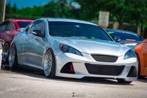 Vis Racing Genesis Coupe JPC Front Bumper 2010 - 2012