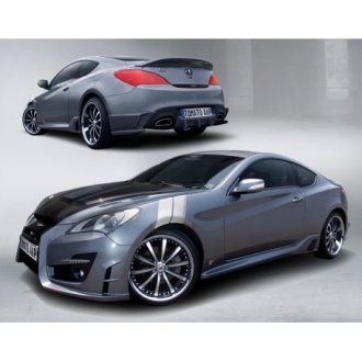 (image for) Vis Racing Genesis Coupe Tornado Front Bumper 2010 - 2012