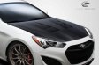 (image for) Carbon Creations Genesis Coupe DriTech TS-1 Carbon Fiber Hood 2013 - 2016