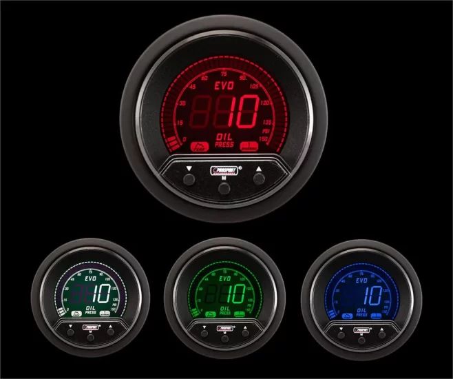 (image for) Prosport Premium Evo Digital Oil Pressure Gauge - Click Image to Close