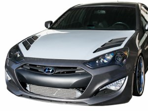 RK Sport Genesis Coupe Extractor Carbon Fiber Hood 2013 - 2016