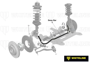 Whiteline Genesis Coupe Front Sway Bar 2010 - 2016