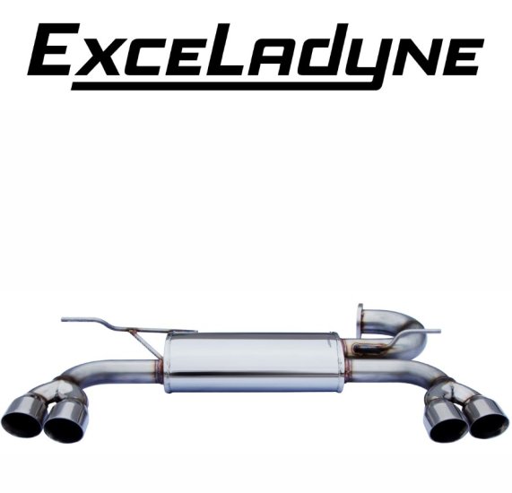 (image for) Exceladyne Genesis Coupe 2.0T & 3.8 Axle Back Exhaust 2010 - 2012 - Click Image to Close