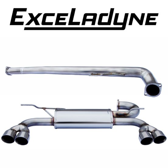 (image for) Exceladyne Genesis Coupe 2.0T Cat Back Exhaust System 2010 - 2014 - Click Image to Close