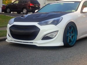 Boostec Genesis Coupe 3 Piece Front Lip 2013 - 2016