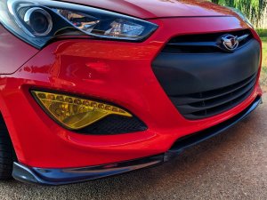 Boostec Genesis Coupe 3 Piece Front Lip 2013 - 2016