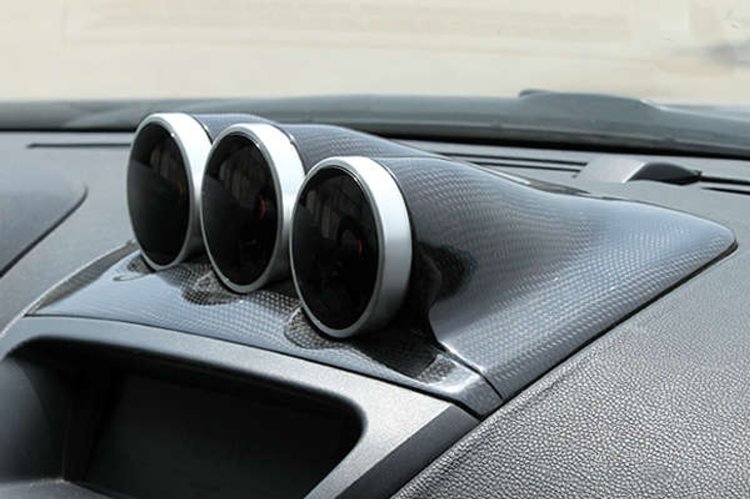 (image for) Charge speed Genesis Coupe Carbon Fiber Gauge Pod - Click Image to Close