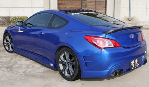 Charge Speed Genesis Coupe Fiberglass Rear Bumper 2010 -2016