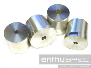 Enthuspec Genesis Coupe REAR SUB FRAME RISERS 2010 - 2016