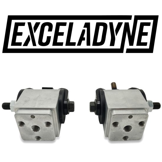 (image for) Exceladyne Genesis Coupe Billet Engine Mount Set 2010 – 2016 - Click Image to Close