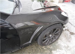 ABS Dynamics Genesis Coupe H1 Carbon Fiber Fenders - Pair 2010 - 2016