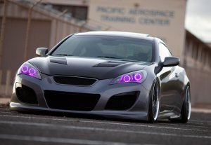 Hannah Racing Genesis Coupe Front Bumper 2010 - 2012