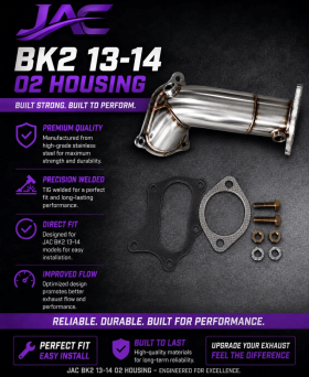 JAC Genesis Coupe 2.0T O2 Housing 2013 -2014