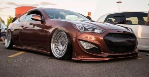 M&S Genesis Coupe Carart Front Lip 2013 - 2016