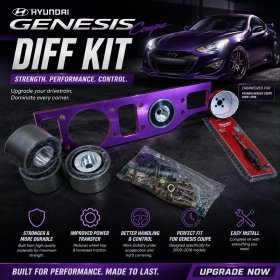 JAC Genesis Coupe Differential Bushing Kit 2010 - 2016
