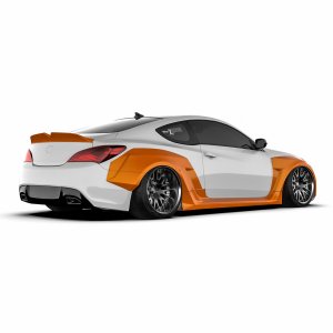 Krotov Genesis Coupe Duckbill ABS Plastic Rear Spoiler 2010 - 2016