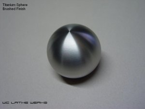  Lathewerks Grade 2 Titanium Sphere Shift Knob - Various Colors Genesis Coupe 2010 - 2012