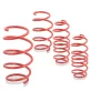 (image for) JDM Sport Genesis Coupe Red Lowering Springs Set 2010 - 2016