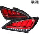 (image for) Spec-D Genesis Coupe Jet Black Housing Red Lens Sequential LED Tail Lights 2010 – 2016