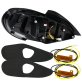 (image for) Spec-D Genesis Coupe Jet Black Housing Red Lens Sequential LED Tail Lights 2010 – 2016