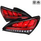 (image for) Spec-D Genesis Coupe Satin Black Housing Red Lens Sequential LED Tail Lights 2010 – 2016