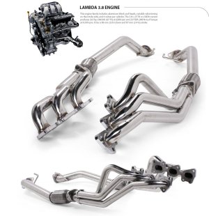 Maintec Genesis Coupe 3.8 Header & Downpipe Set 2010 – 2016