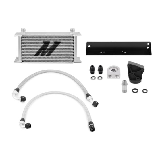 (image for) Mishimoto Genesis Coupe 3.8 Silver Oil Cooler Kit 2010 - 2016 - Click Image to Close