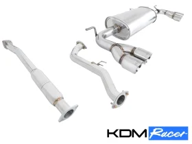 Megan Racing Genesis Coupe 2.0T Stainless Rolled Tips Catback Exhaust 2010 – 2014