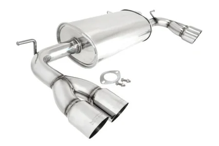 (image for) Megan Racing Genesis Coupe 2.0T & 3.8 Rolled Burnt Tips Axle Back Exhaust 2010 - 2012
