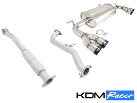 Megan Racing Genesis Coupe 2.0T Burnt Rolled Tips Catback Exhaust 2010 – 2014